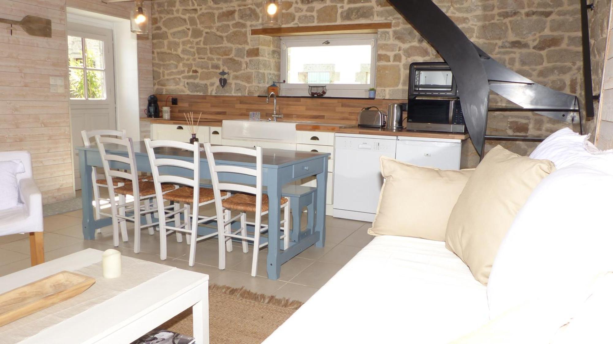 Jolie Maison De Pecheur - Sweet Fisherman Cottage سان فيليبيرت المظهر الخارجي الصورة